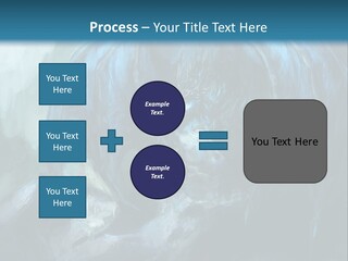 Skull Flier Mythology PowerPoint Template