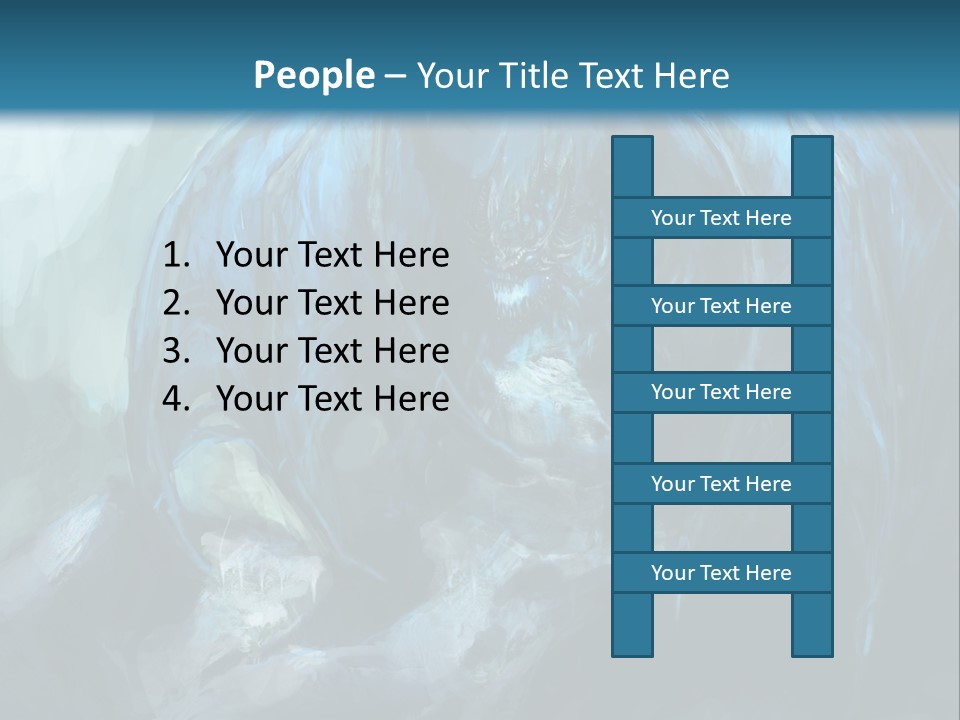Skull Flier Mythology PowerPoint Template