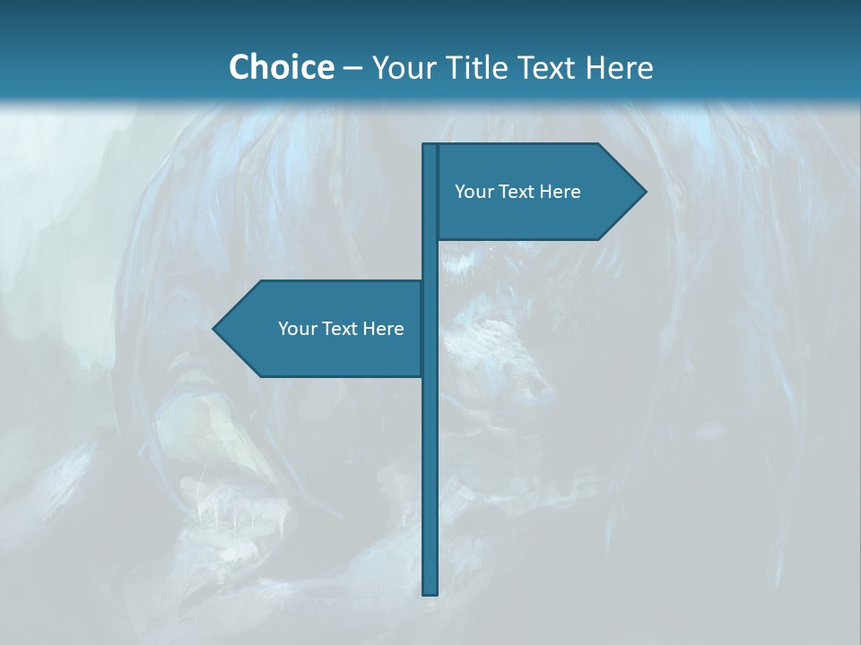 Skull Flier Mythology PowerPoint Template