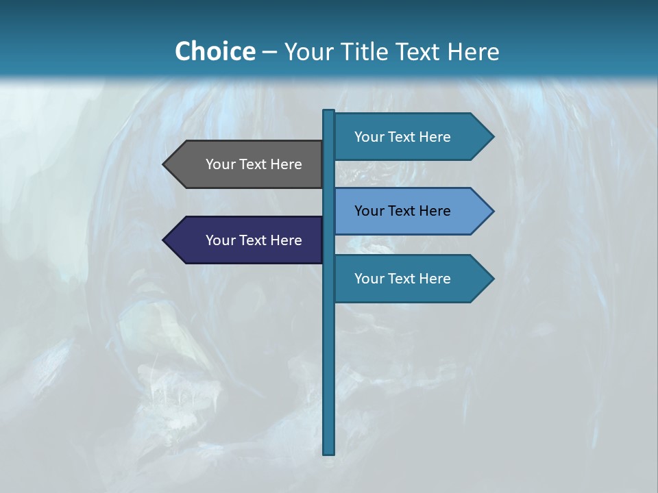 Skull Flier Mythology PowerPoint Template