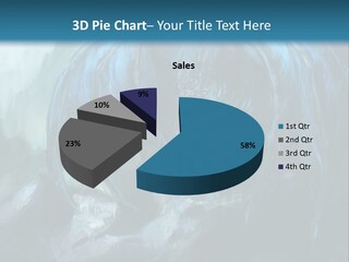 Skull Flier Mythology PowerPoint Template