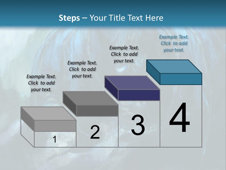 Skull Flier Mythology PowerPoint Template