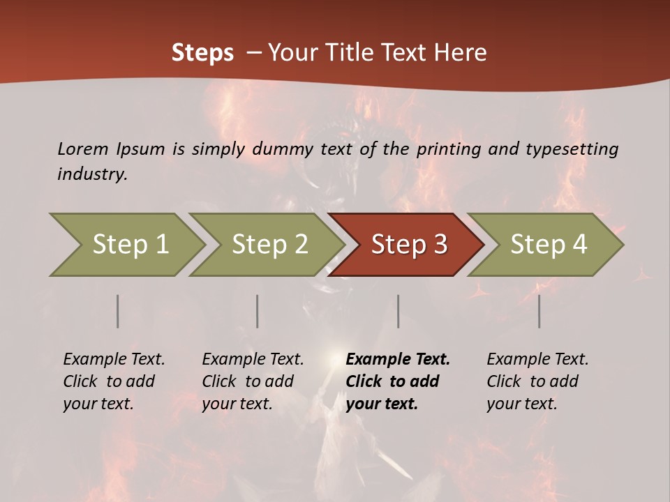 Apocalyptic Angry Diabolic PowerPoint Template