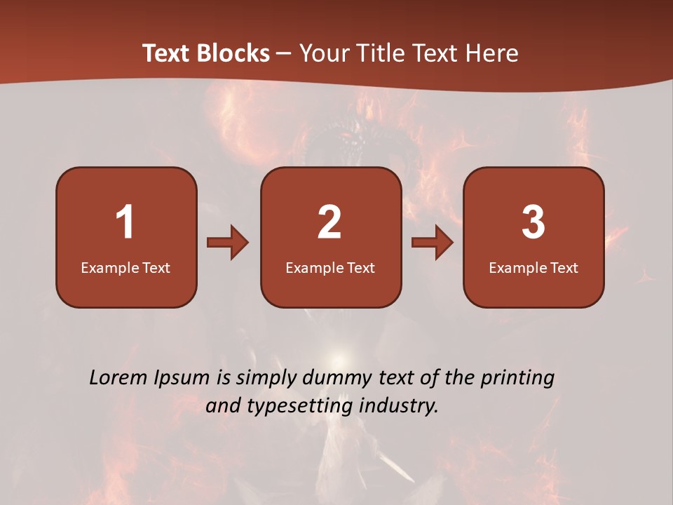 Apocalyptic Angry Diabolic PowerPoint Template
