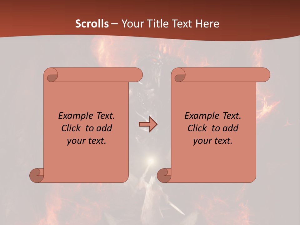 Apocalyptic Angry Diabolic PowerPoint Template