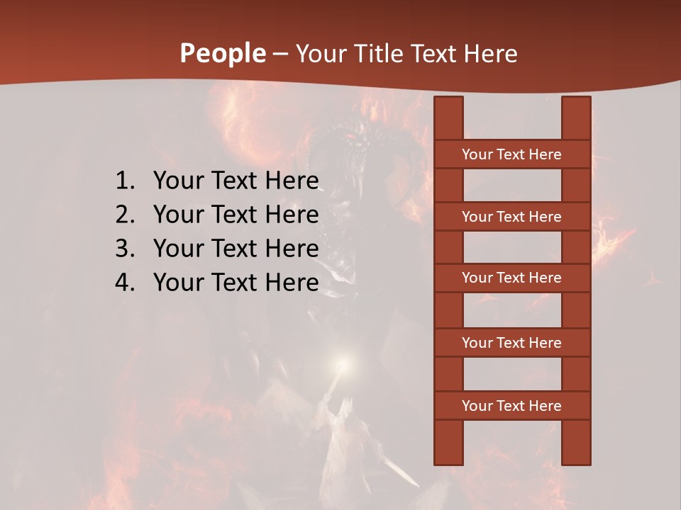 Apocalyptic Angry Diabolic PowerPoint Template