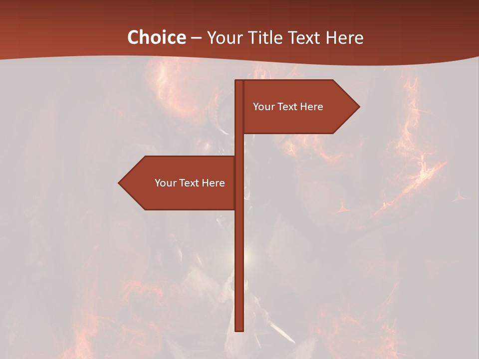 Apocalyptic Angry Diabolic PowerPoint Template