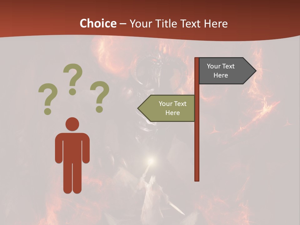 Apocalyptic Angry Diabolic PowerPoint Template