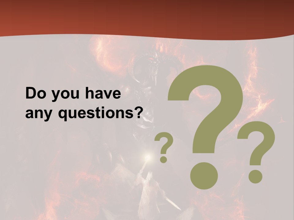 Apocalyptic Angry Diabolic PowerPoint Template