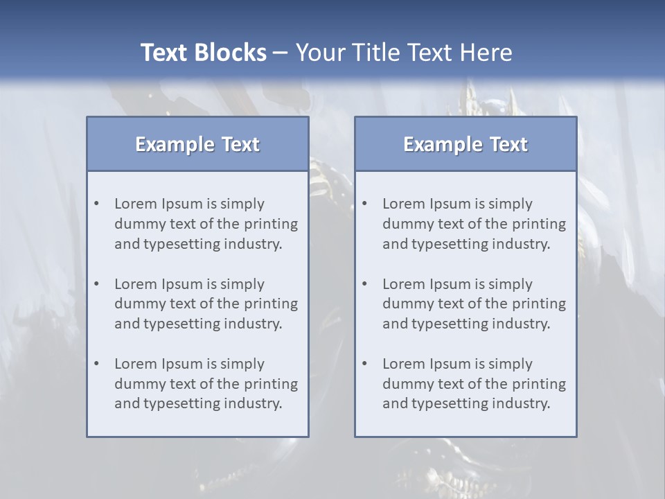 Flag Spear Helmet PowerPoint Template