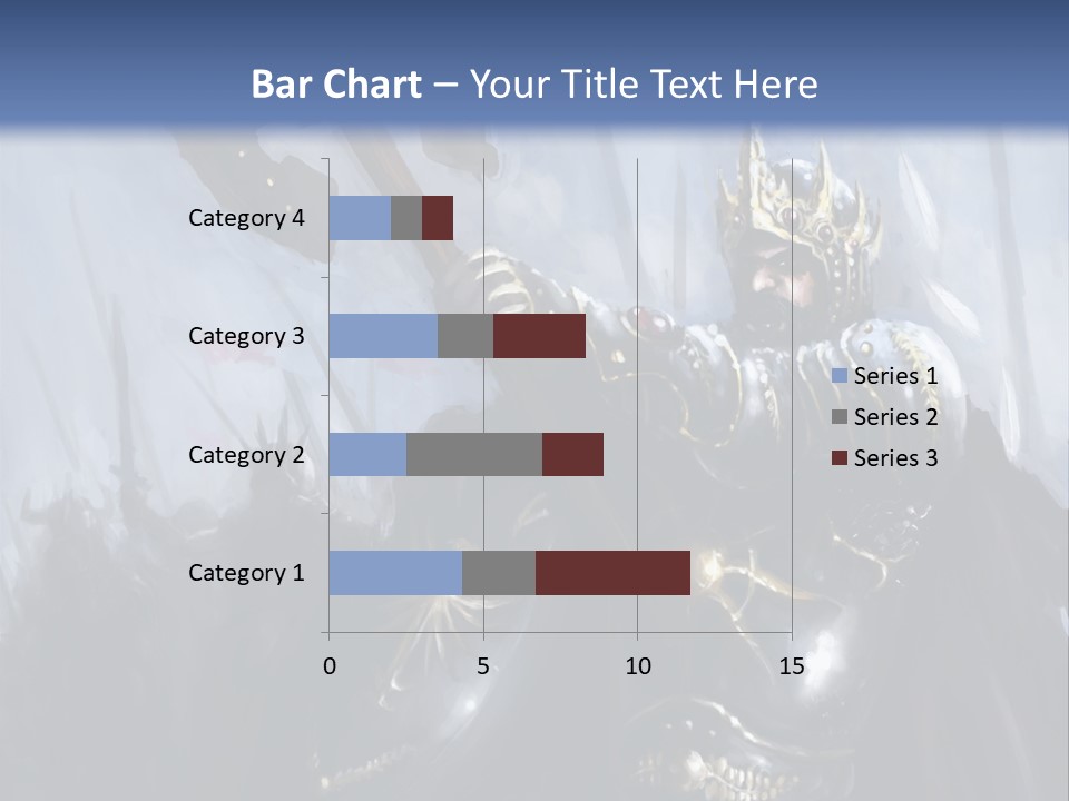 Flag Spear Helmet PowerPoint Template
