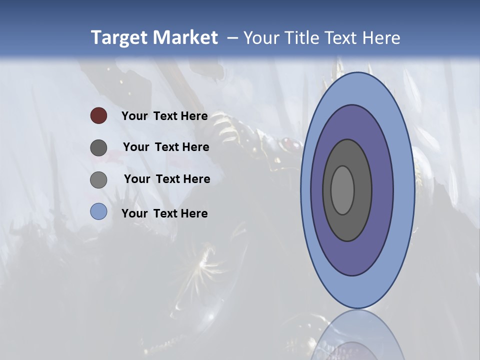 Flag Spear Helmet PowerPoint Template