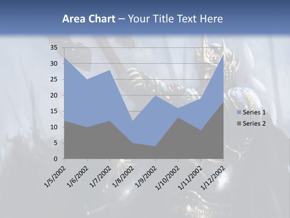 Flag Spear Helmet PowerPoint Template