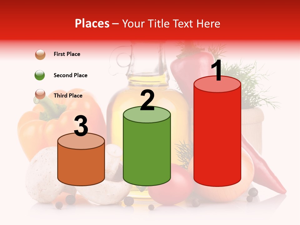 Chili Olive Mushroom PowerPoint Template