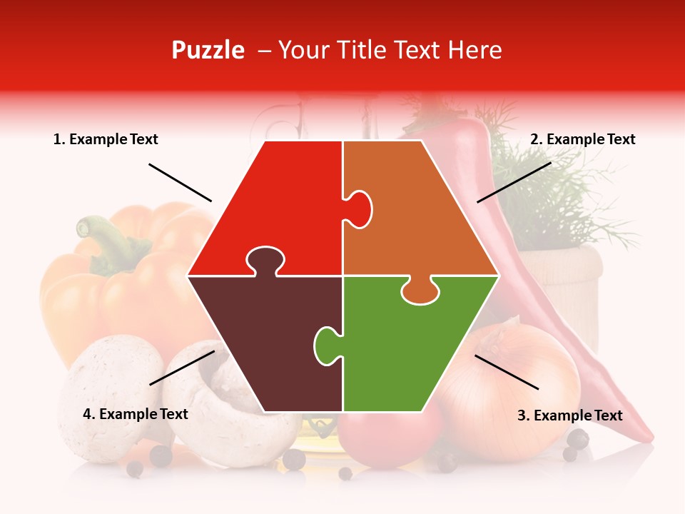 Chili Olive Mushroom PowerPoint Template