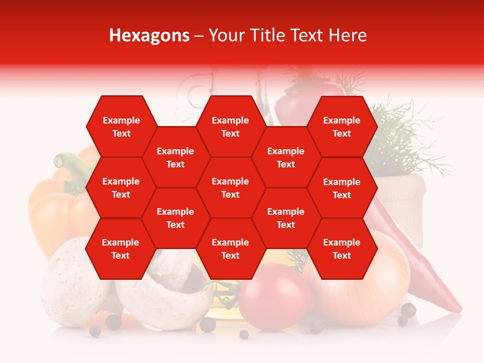 Chili Olive Mushroom PowerPoint Template