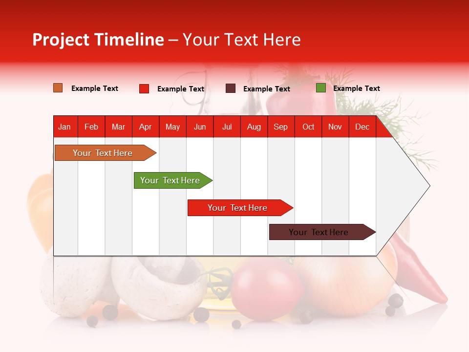 Chili Olive Mushroom PowerPoint Template