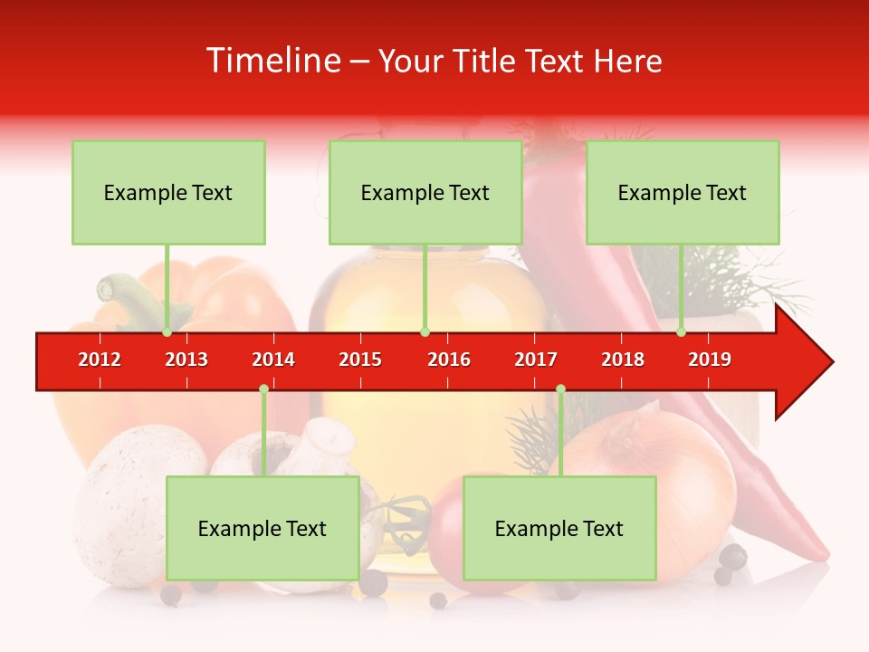 Chili Olive Mushroom PowerPoint Template