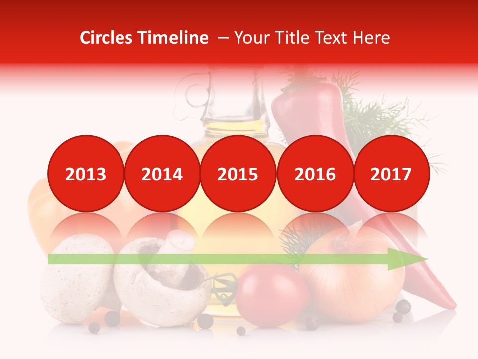 Chili Olive Mushroom PowerPoint Template