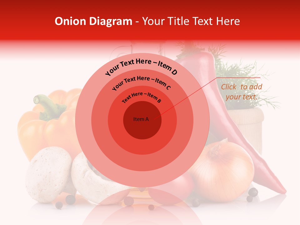 Chili Olive Mushroom PowerPoint Template