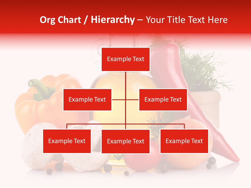 Chili Olive Mushroom PowerPoint Template