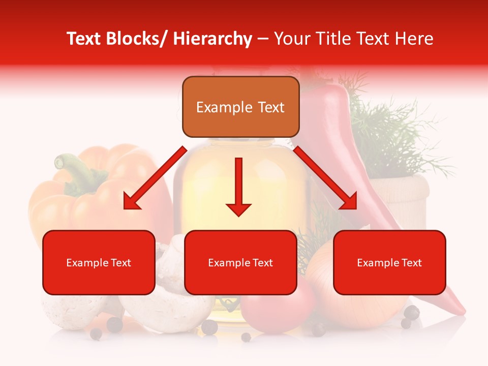 Chili Olive Mushroom PowerPoint Template