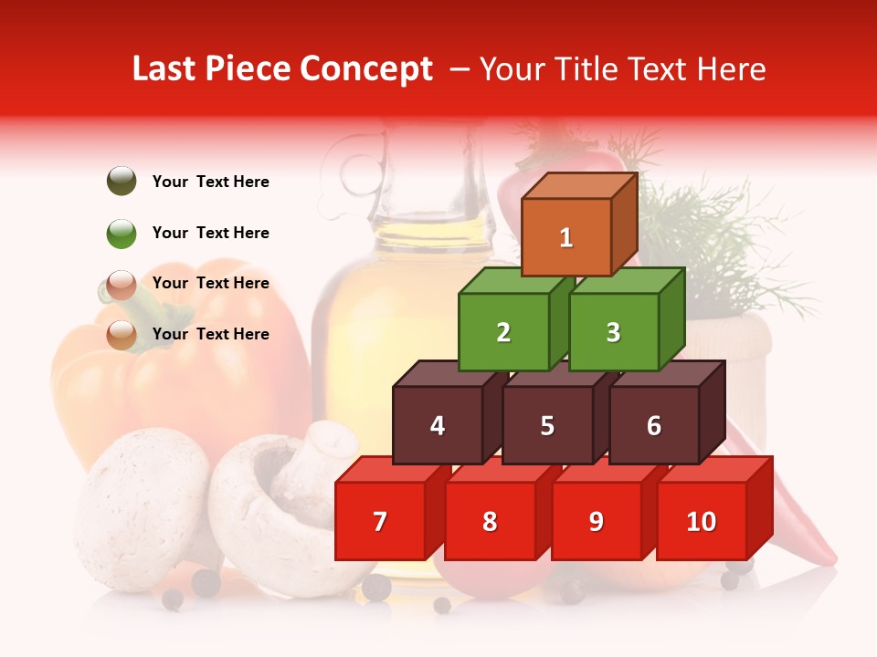 Chili Olive Mushroom PowerPoint Template