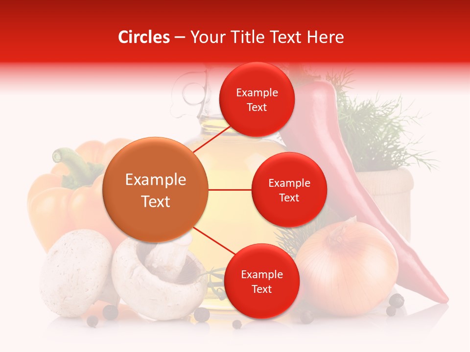 Chili Olive Mushroom PowerPoint Template