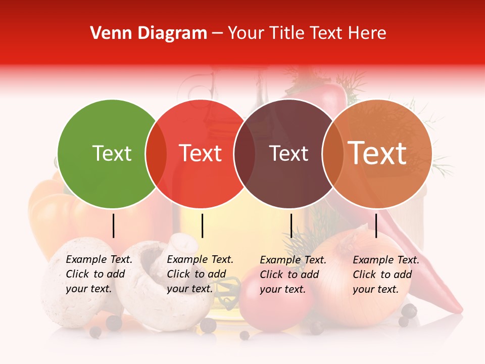 Chili Olive Mushroom PowerPoint Template