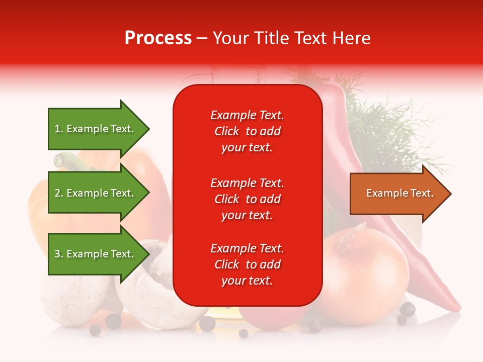 Chili Olive Mushroom PowerPoint Template