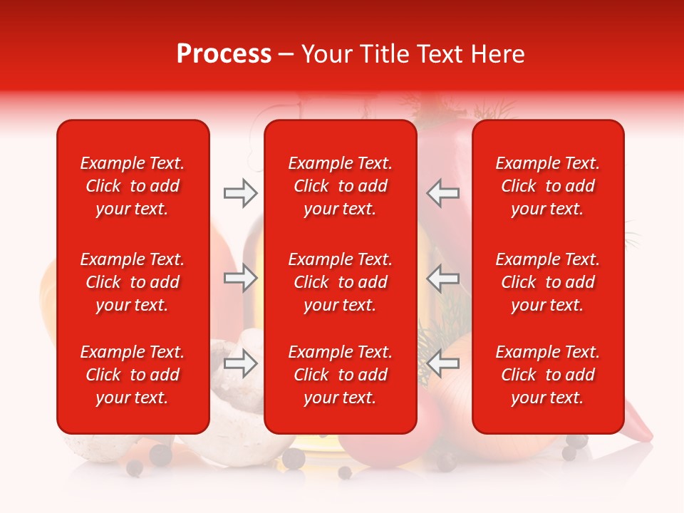Chili Olive Mushroom PowerPoint Template