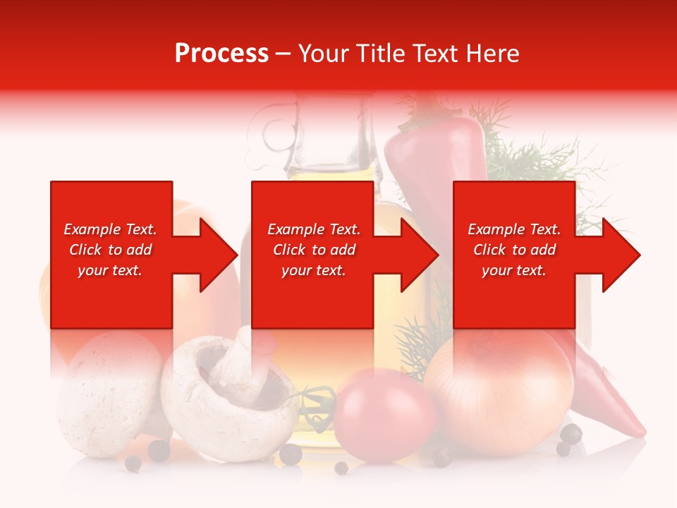 Chili Olive Mushroom PowerPoint Template