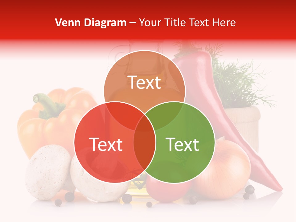 Chili Olive Mushroom PowerPoint Template