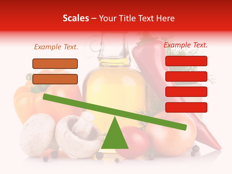 Chili Olive Mushroom PowerPoint Template