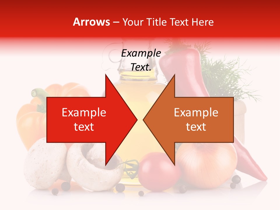 Chili Olive Mushroom PowerPoint Template