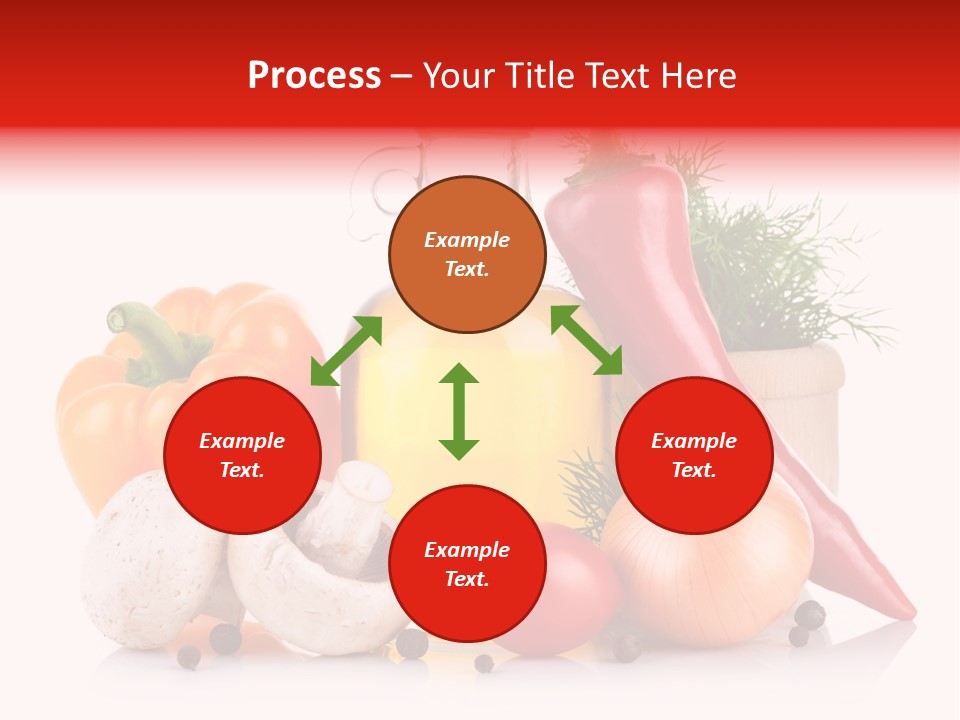 Chili Olive Mushroom PowerPoint Template