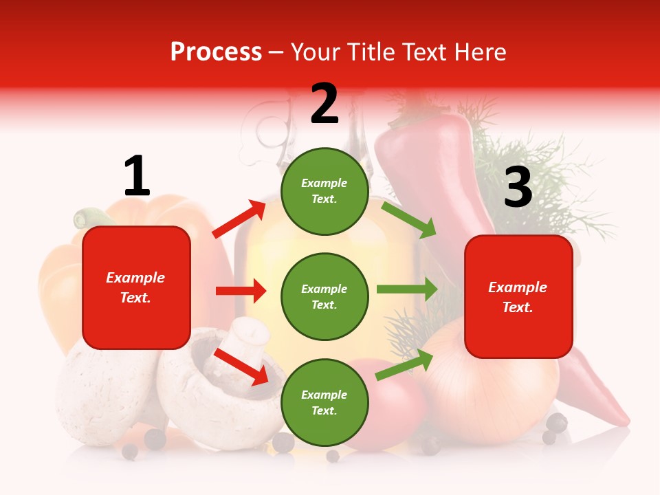 Chili Olive Mushroom PowerPoint Template