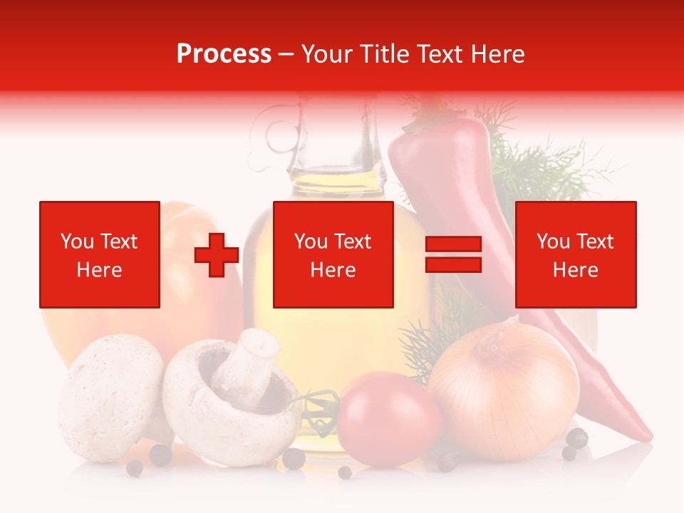 Chili Olive Mushroom PowerPoint Template
