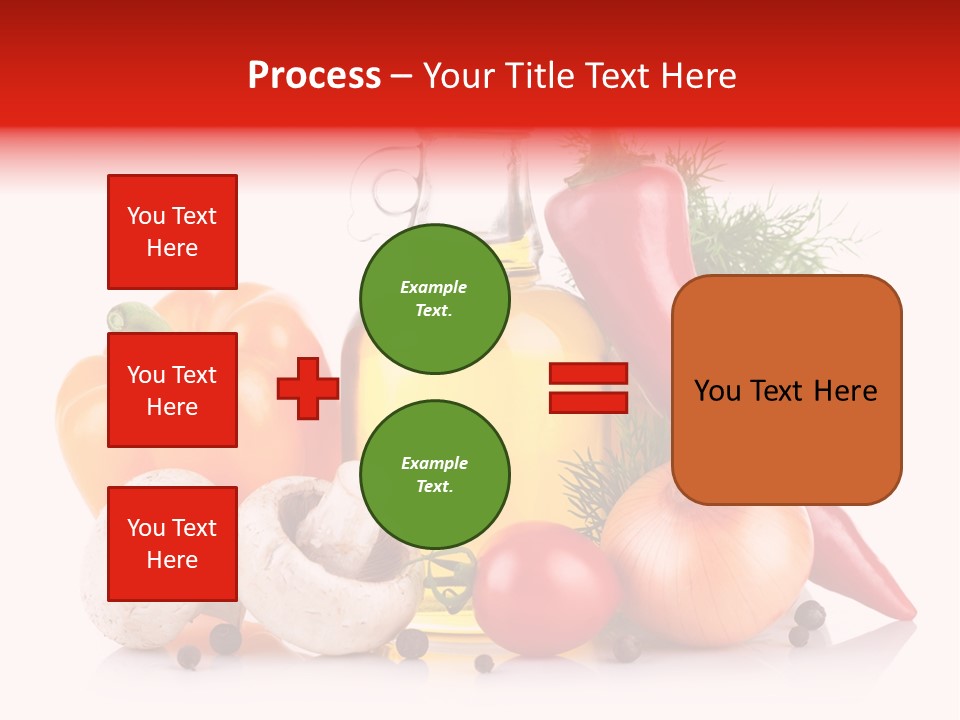 Chili Olive Mushroom PowerPoint Template