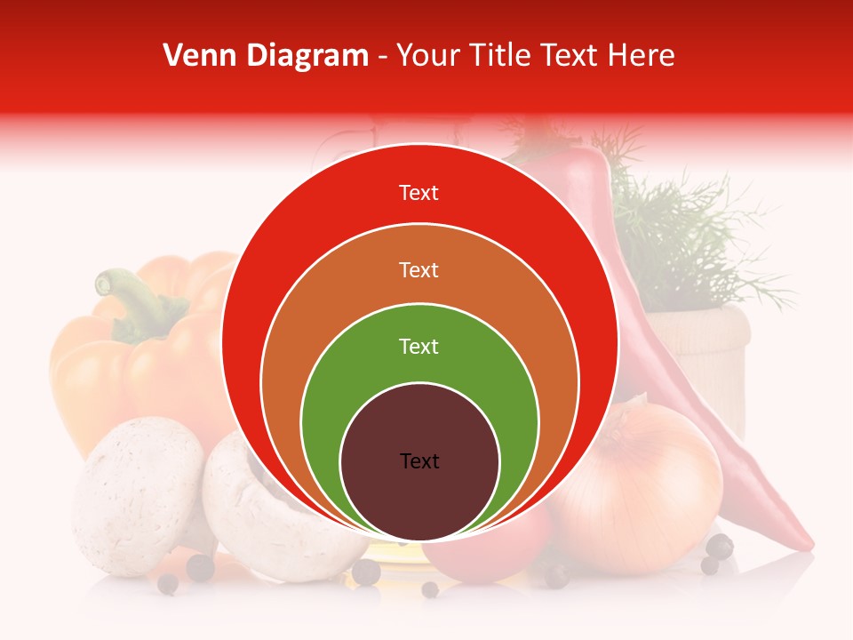 Chili Olive Mushroom PowerPoint Template