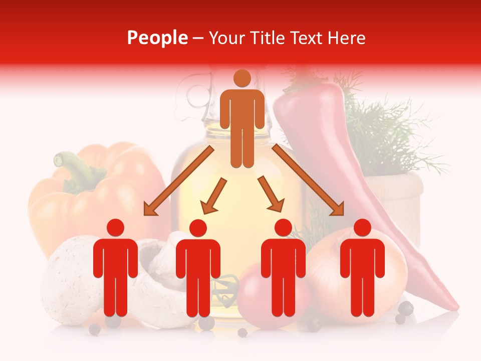 Chili Olive Mushroom PowerPoint Template