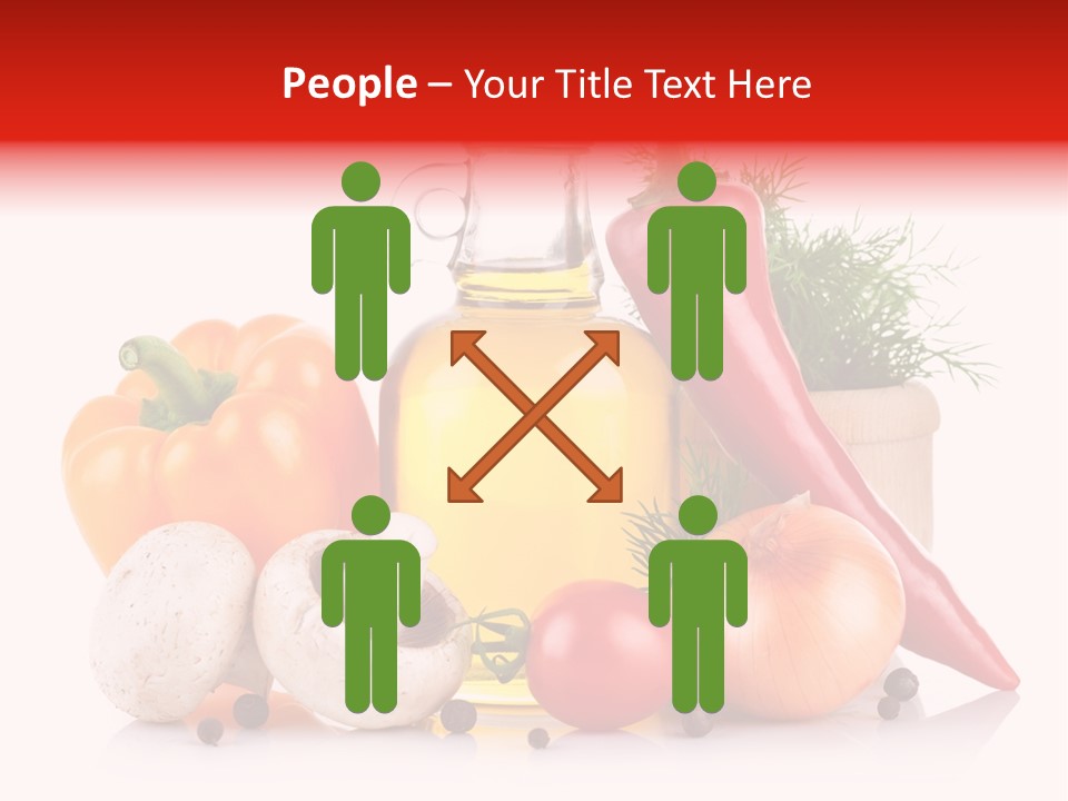 Chili Olive Mushroom PowerPoint Template