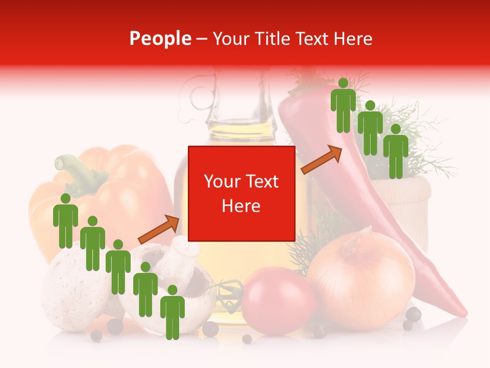 Chili Olive Mushroom PowerPoint Template