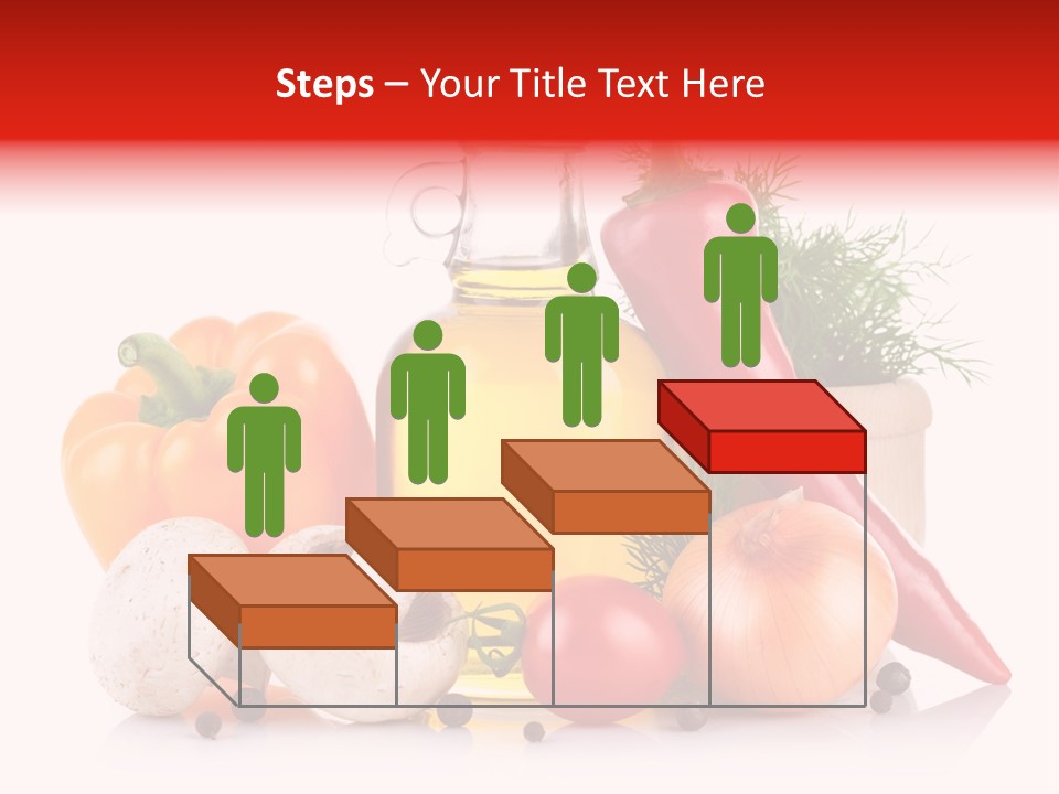 Chili Olive Mushroom PowerPoint Template