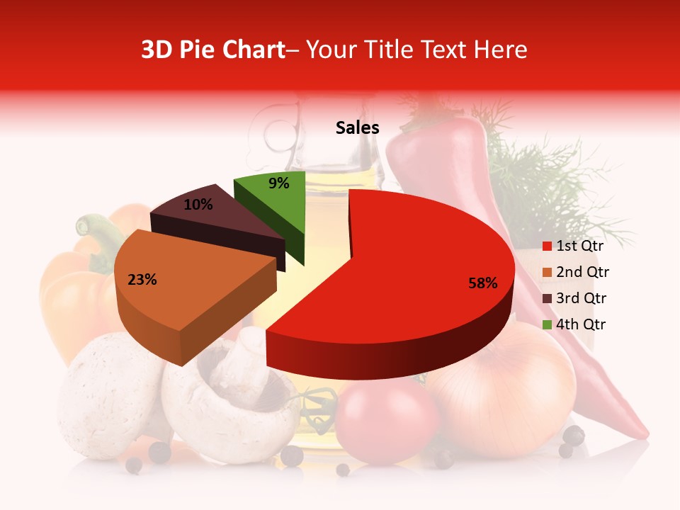 Chili Olive Mushroom PowerPoint Template