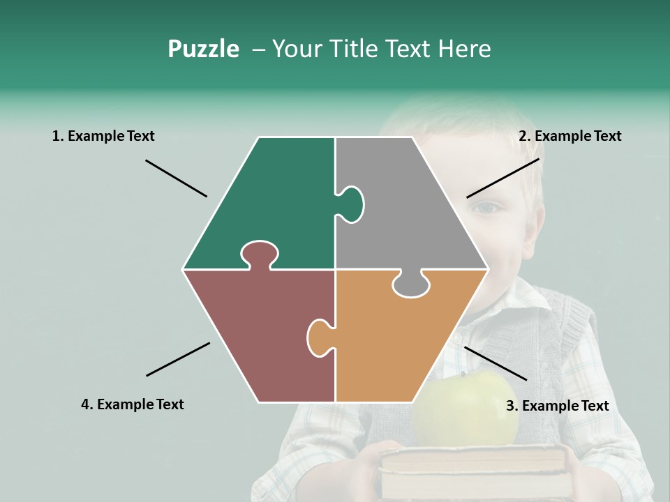 Learn Hand School PowerPoint Template