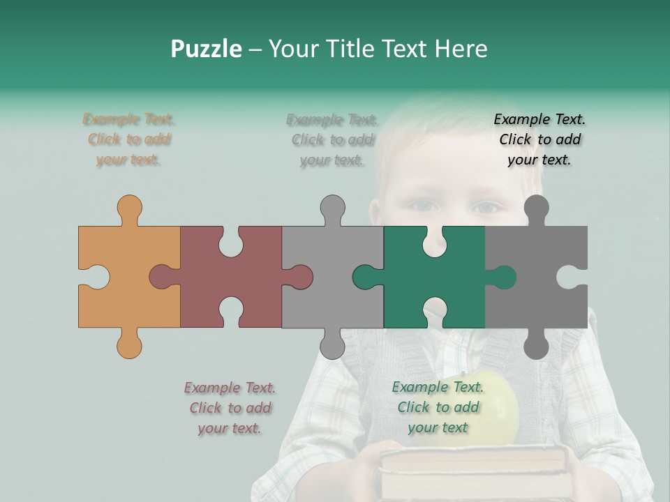 Learn Hand School PowerPoint Template