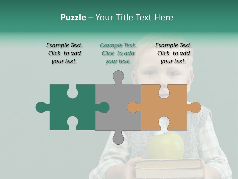 Learn Hand School PowerPoint Template