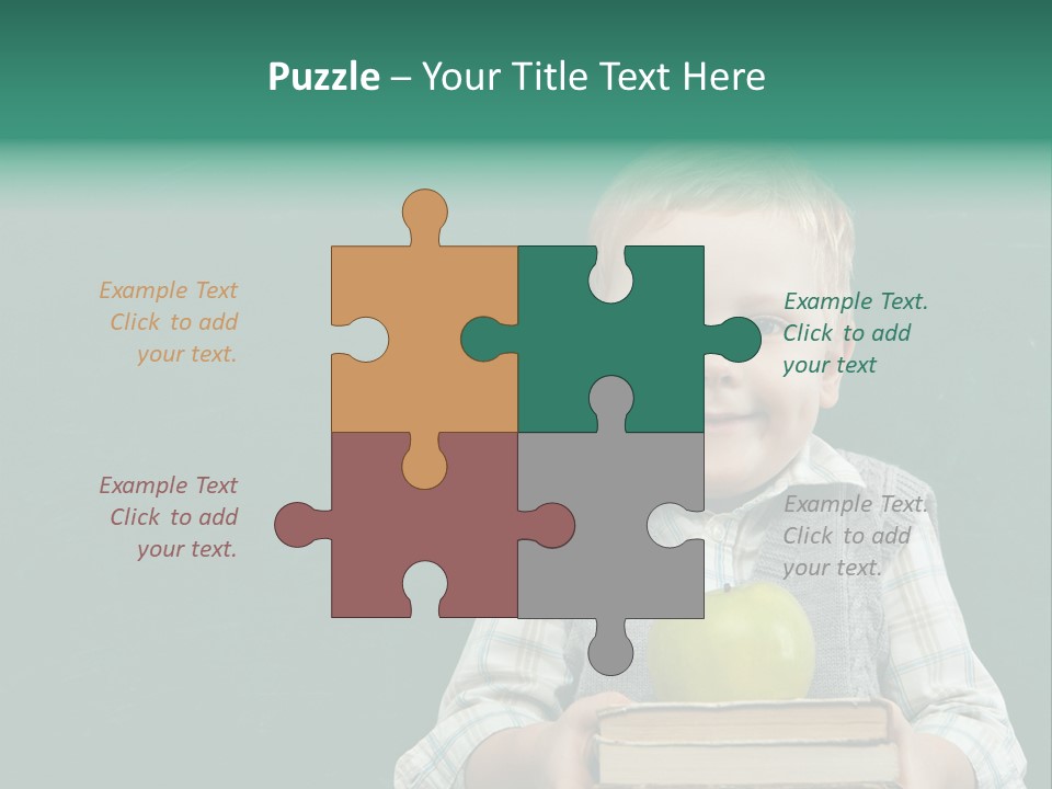 Learn Hand School PowerPoint Template