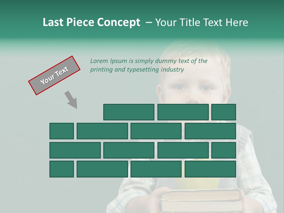Learn Hand School PowerPoint Template